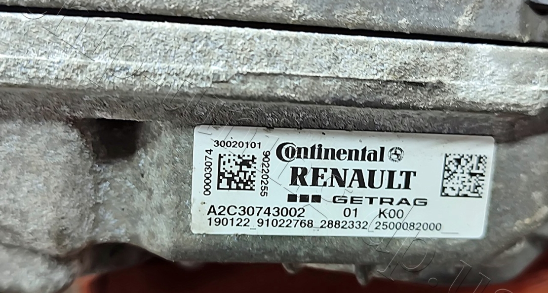 Клонування, прошивка, ECU Getrag DC4 Renault