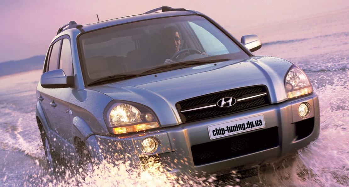 Чіп тюнінг Hyundai Tucson CRDI, відключення DPF та EGR